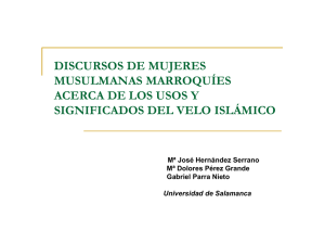 discursos de mujeres musulmanas marroquíes acerca de los usos y