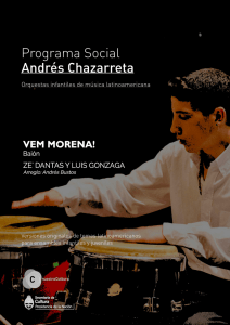 Vem Morena - Programa Social Andrés Chazarreta