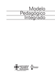 Modelo Pedagógico - Universidad Pontificia Bolivariana (Colombia)