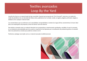 Textiles avanzados Loop By the Yard