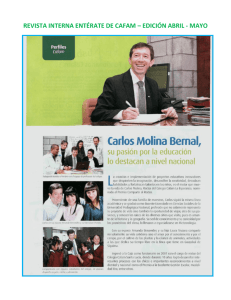 revista interna entérate de cafam – edición abril