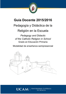 Guía Docente 2015/2016