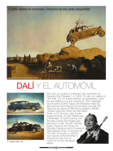 DALÍ Y EL AUTOMÓVIL - Revista de Tráfico