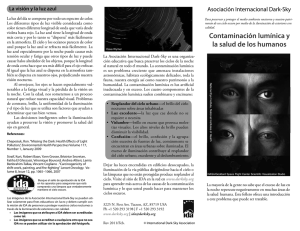 Human Health-Spanish.indd - International Dark Sky Places