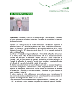 Dr. Pedro Martínez Pereda - Coordinación de Estudios de Posgrado