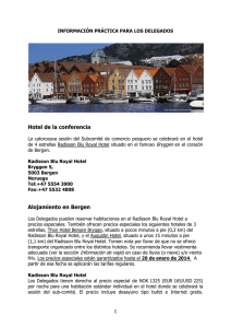 Hotel de la conferencia Alojamiento en Bergen