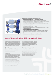 Resucitador Silicona Oval Plus