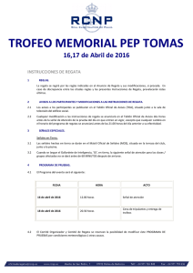 TROFEO MEMORIAL PEP TOMAS