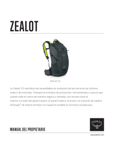 zEALOT - Osprey Packs