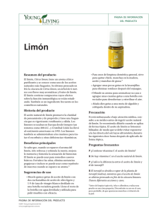 Limón - Young Living Essential Oils