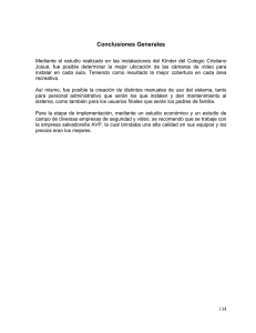 Conclusiones Generales - Universidad Francisco Gavidia