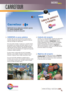 Carrefour: optimización de la cadena de suministro gracias a la