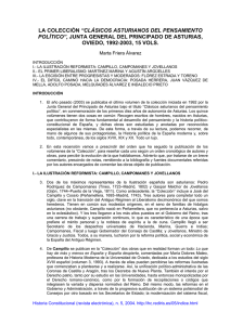 Coleción Clasicos asturianos - Repositorio de la Universidad de