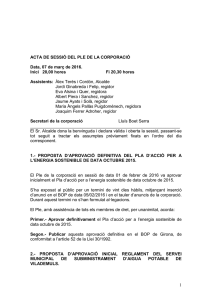AC070316 - Web oficial de l`Ajuntament de Vilademuls