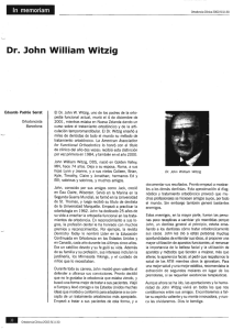 Dr. John William Witzig