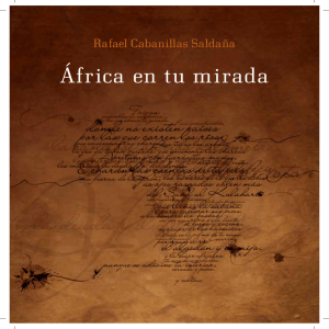 África en tu mirada - Editorial Cuarto Centenario