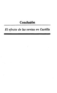 El efecto de las ventas en Castilla