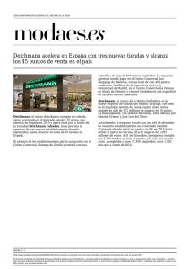 Deichmann acelera en España con tres nuevas tiendas y alcanza