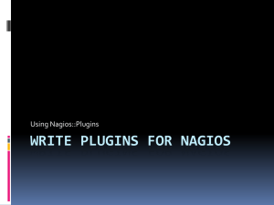 Write Plugins for Nagios