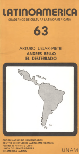 Andrés Bello El Desterrado