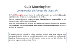 Guía MorningStar