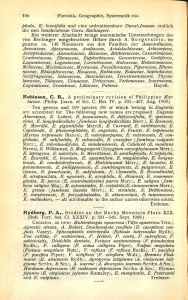 106 Floristik, Geographie, Systematik etc. phala, K. brevifolia und