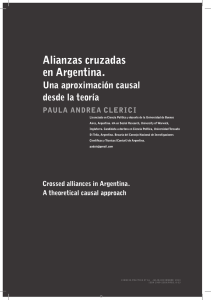 Alianzas cruzadas en Argentina. - Coaliciones políticas en América