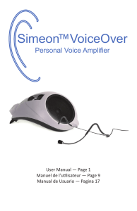 Simeon VoiceOver