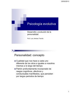 Psicología evolutiva - psicologia