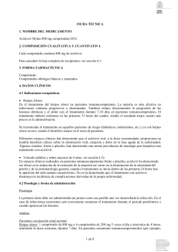 orden de aciclovir
