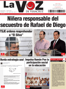Niñera responsable del secuestro de Rafael de Diego