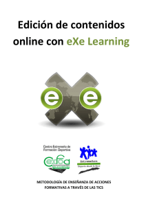 Edición de contenidos online con eXe Learning