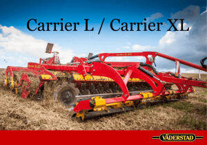 Carrier L-XL Concepto de producto