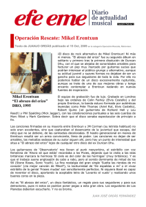 Operación - Mikel Erentxun