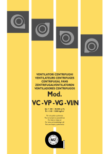 Mod. VC - VP - VG - VI/N