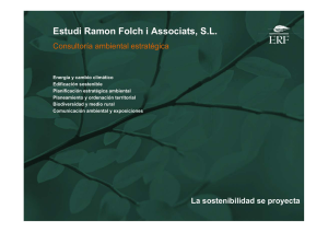 Estudi Ramon Folch i Associats, SL