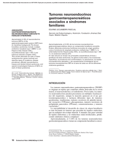 tumores neuroendocrinos gastroenteropancreáticos asociados a