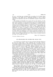 156 NOTAS NRFH, IX (p. 23) —, sale ileso por su lealtad para con
