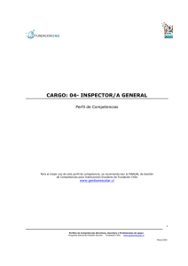 cargo: 04- inspector/a general