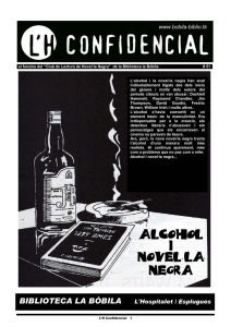 L`H Confidencial #51. Alcohol i novel·la negra