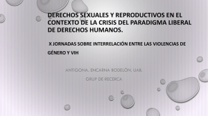Derechos sexuales y reproductivos en el contexto de la crisis del