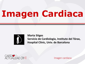Imagen cardiaca - Marta Sitges Carreño, Barcelona