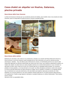 Casa-chalet en alquiler en Huelva, Galaroza