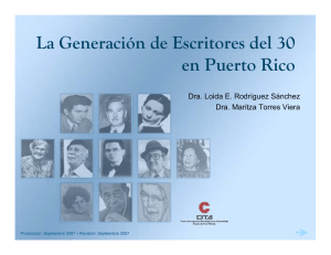 La Generación de Escritores del 30 en Puerto Rico