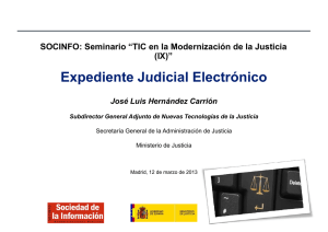 Expediente Judicial Electrónico José Luis Hernández Carrión