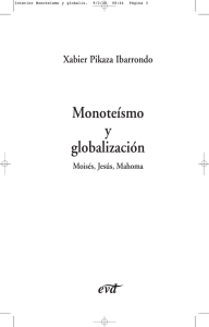 Interior Monoteísmo y globaliz.