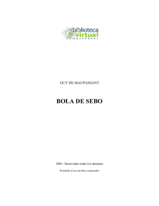 BOLA DE SEBO - Biblioteca Virtual Universal