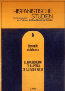 El modernismo en la poesía de Salvador Rueda