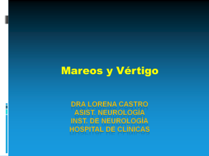 Mareos y Vértigos - Instituto de Neurologí