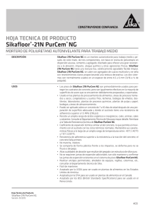 Sikafloor®-21N PurCem® NG